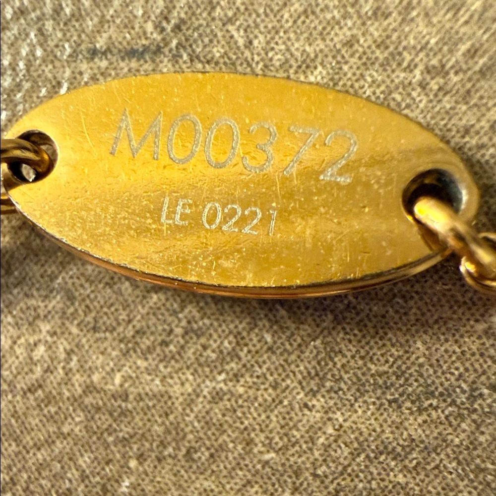 💛 Authentic Louis Vuitton Louisette Gold Charm Bracelet 💛 - Picture 12 of 15